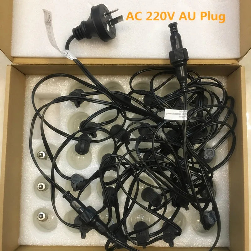 25Ft. LED G40  Bulb String Light,