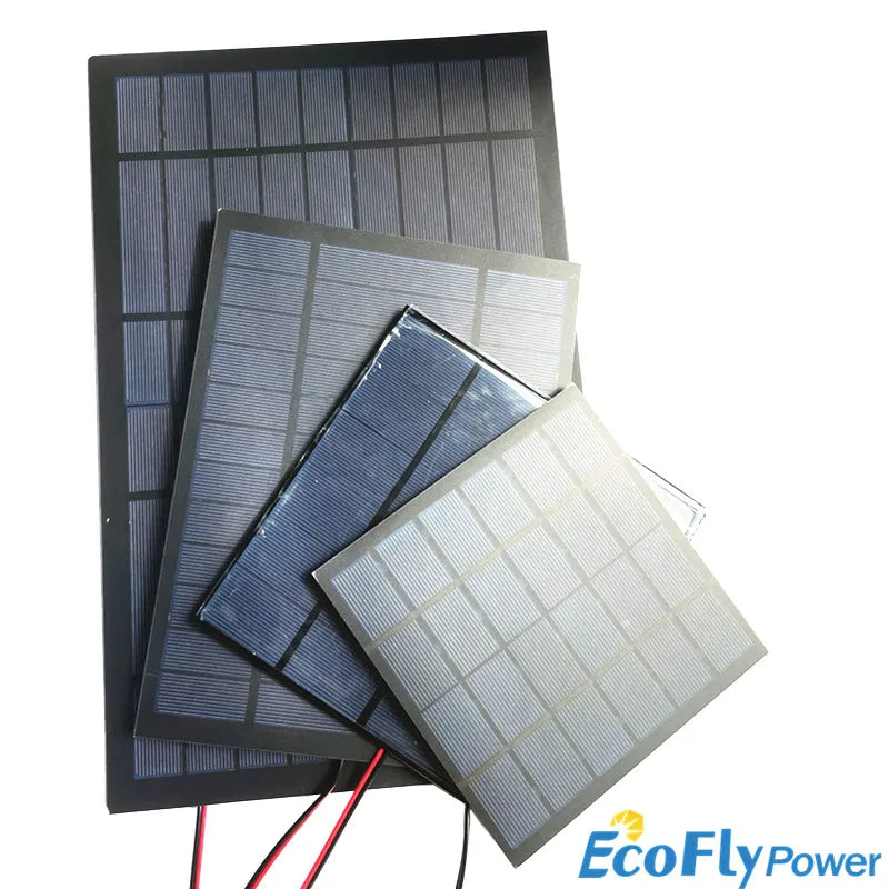 Wholesale Mini Solar Panel, Ecoflypower solar panels with various specifications and certifications.