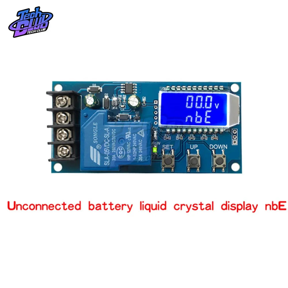 Battery voltage calculation and recording, with auto detection and error reminders.
