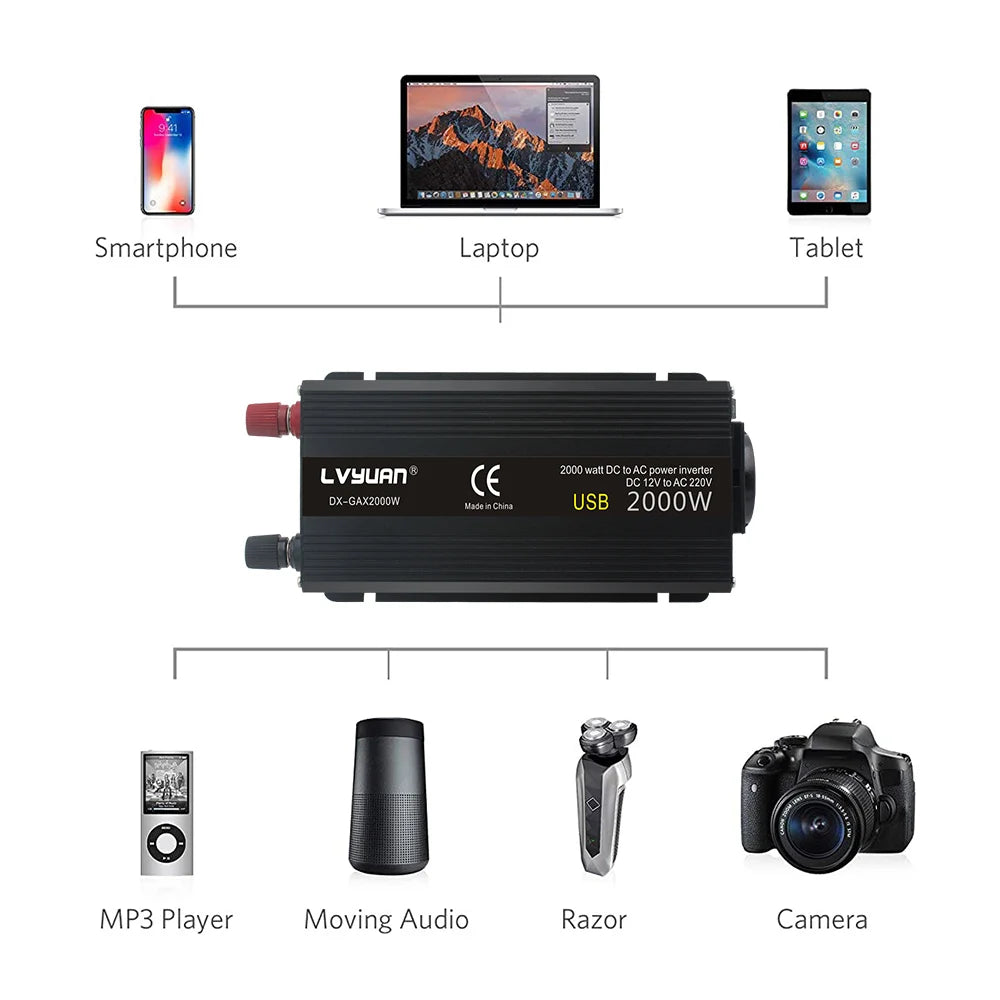 1500W/2000W Solar Power Inverter, 1500W/2000W Solar Power Invert