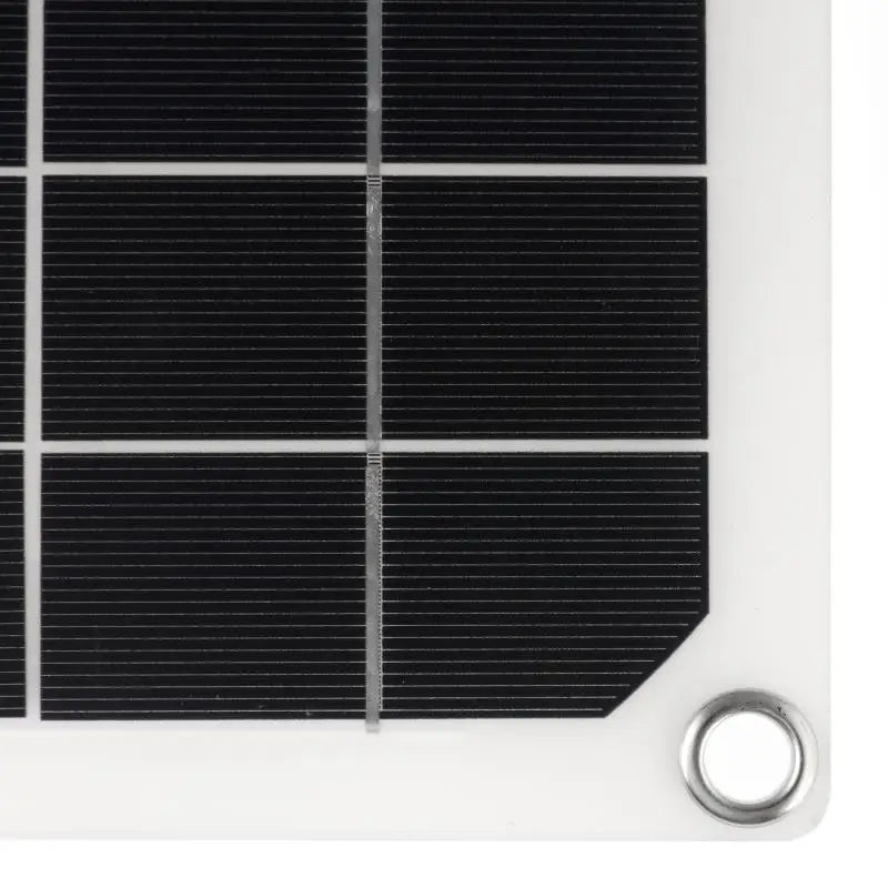 50W Solar Panel, Reverse charging protection: built-in diode ensures safe solar panel operation.