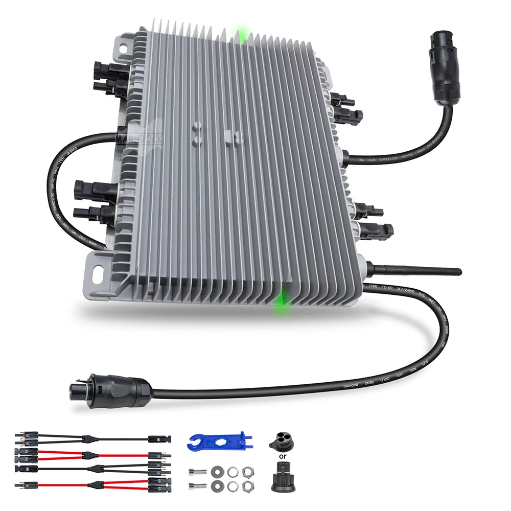 Maximum microinverter count per AC branch circuit: check Technical Data Page 5.