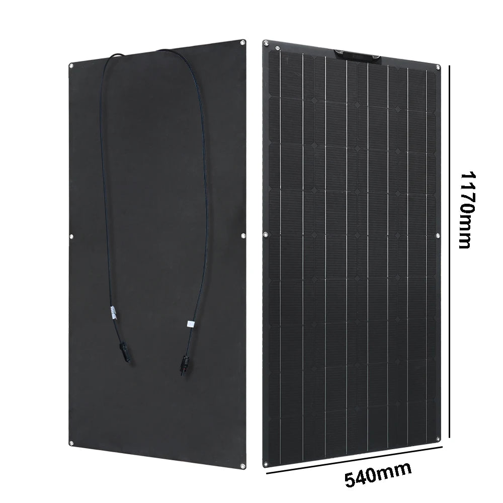 600w 300w 200w flexible solar panel,