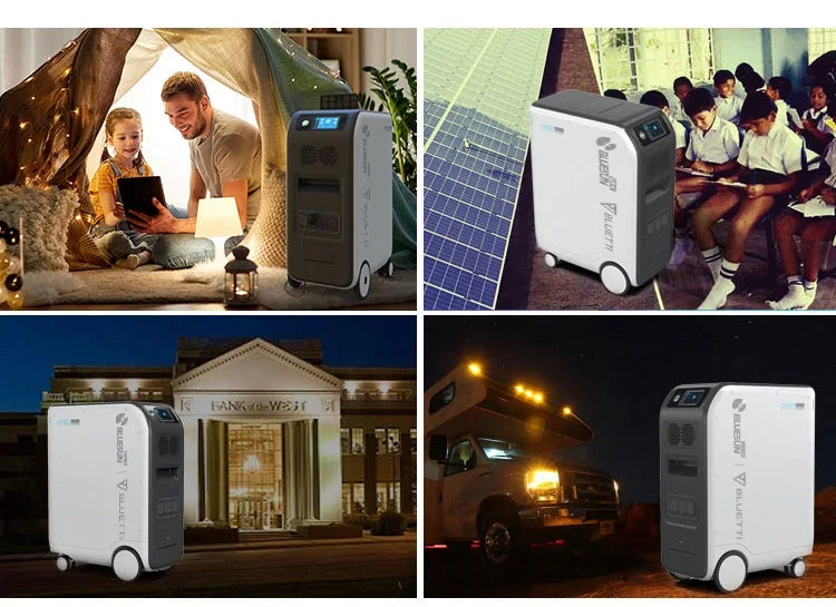 Bluesun 24V/48V 120Ah Solar Battery,