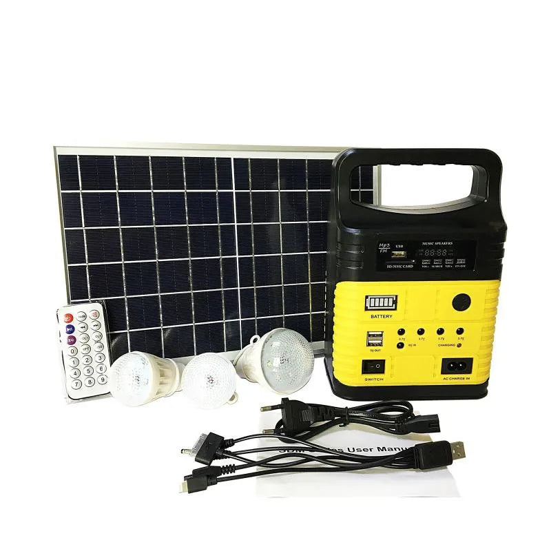 Long-lasting system uses high-quality rechargeable batteries and solar panels for durability.