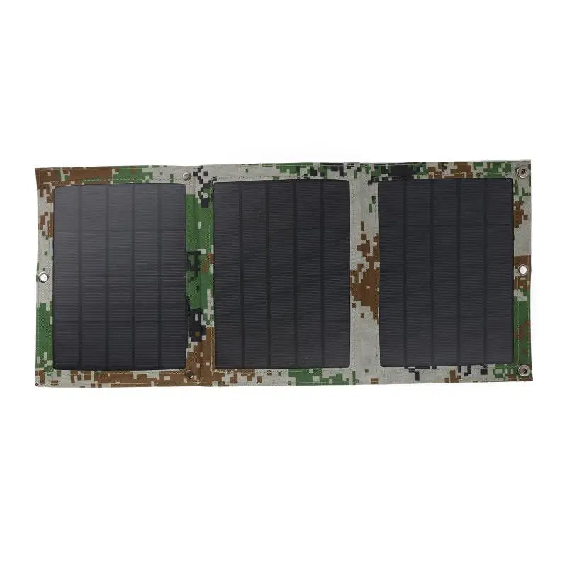 Foldable 5V 100W Dual USB Solar Panel, Color variation due to lighting and screen differences; please note.