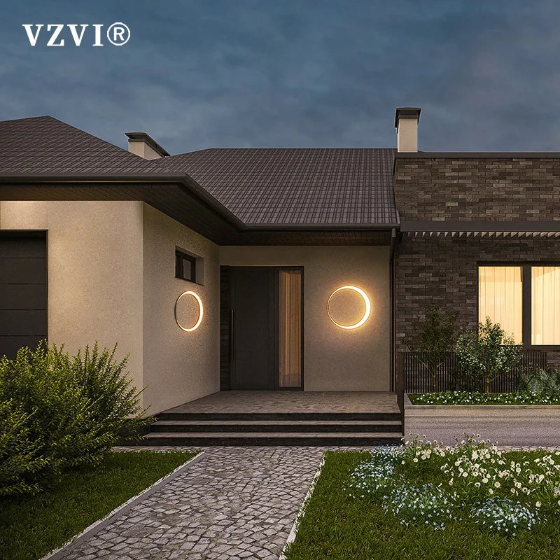 VZVI Outdoor Wall Light, Easy Installation