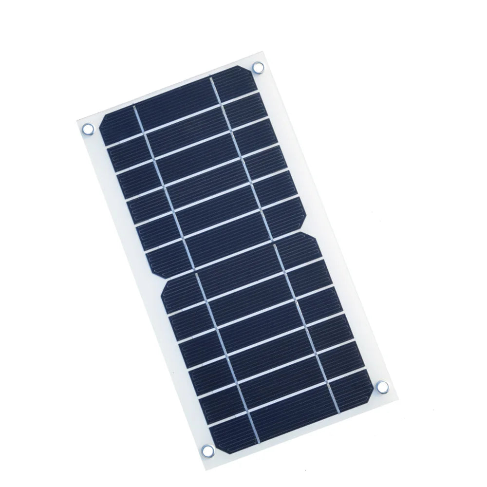 5W Solar Charger Flexible Solar Panel, Flexible solar panel for outdoor charging of mobile devices and USB-powered gadgets.