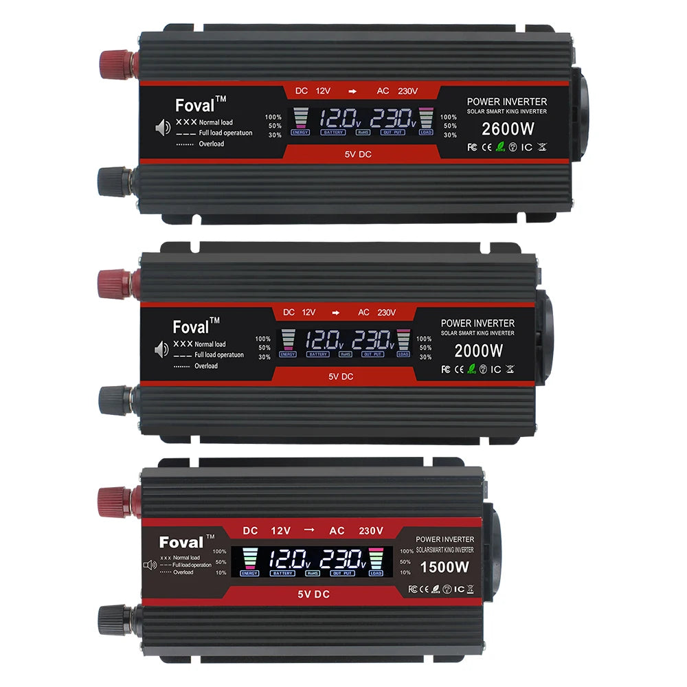 1500W/2000W/2600W LCD display inverter, 1500W/2000W/2600W LCD