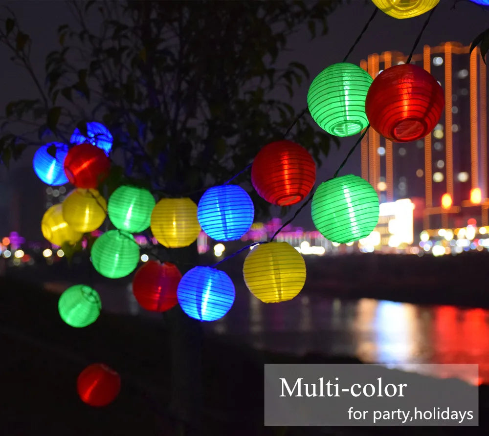 Solar Led Light, Vibrant colors perfect for parties or holiday celebrations
