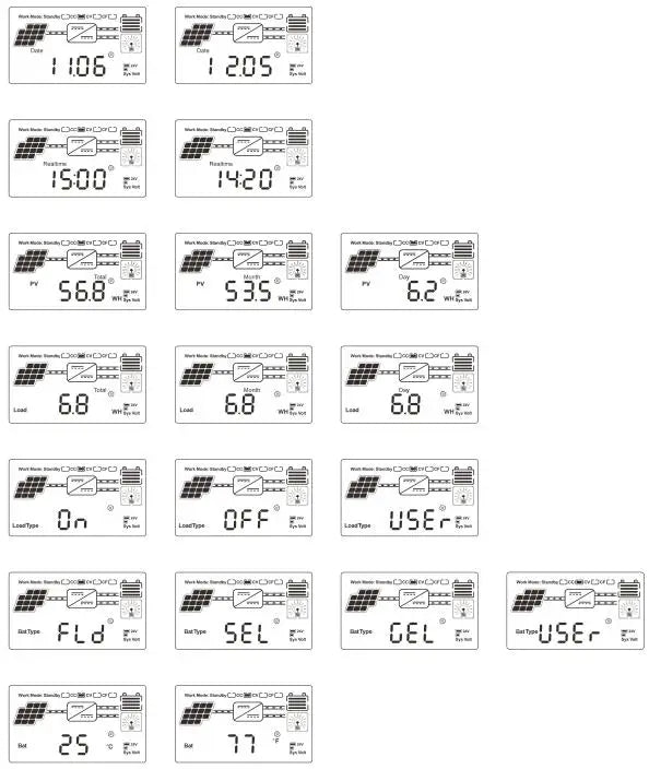 Smart Solar Charge Controller: Max 150VDC input, auto-sensing 12-48V panels, 60A charge/40A discharge.