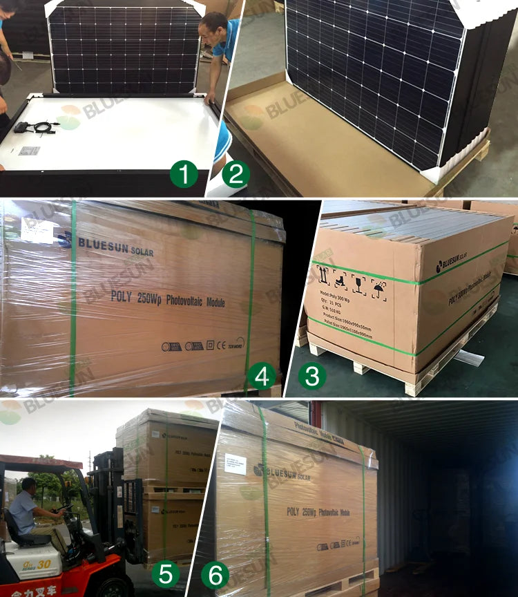 Bluesun 330w Solar Panel, 