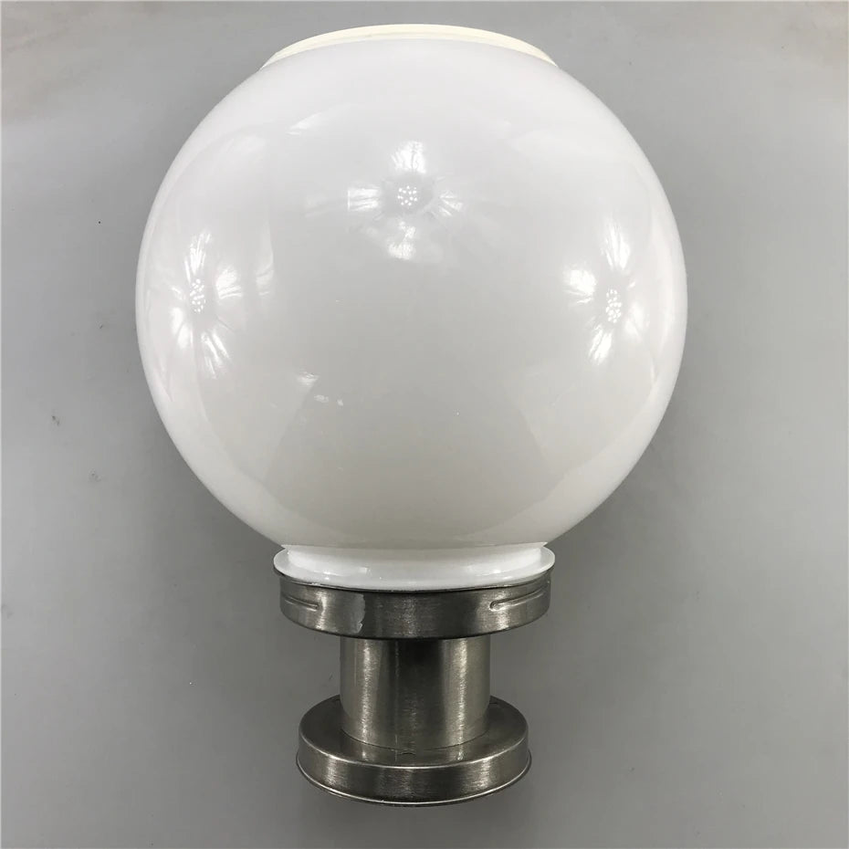 Elegant outdoor lighting solution with LED round ball design, waterproof and suitable for gardens, villas, and hotels.