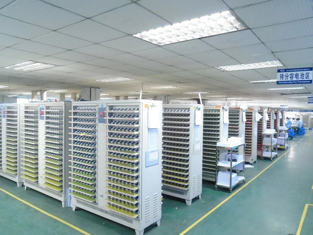 Howell 12v 100ah Battery, Office occupancy: over 1,000 people work here.