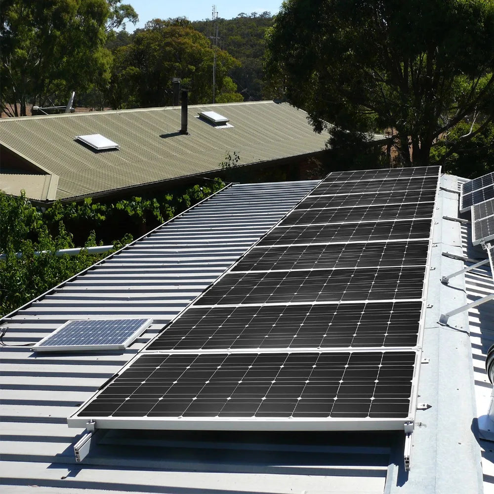 DOKIO 18V 100W Flexible Solar Panel, Customized solar panel, 97.5x56.5cm, 1.05kg, 100W max power.