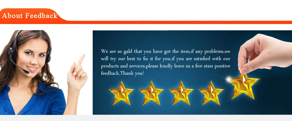 Customer service message: Resolve issues, appreciate satisfaction, ask for 5-star feedback.