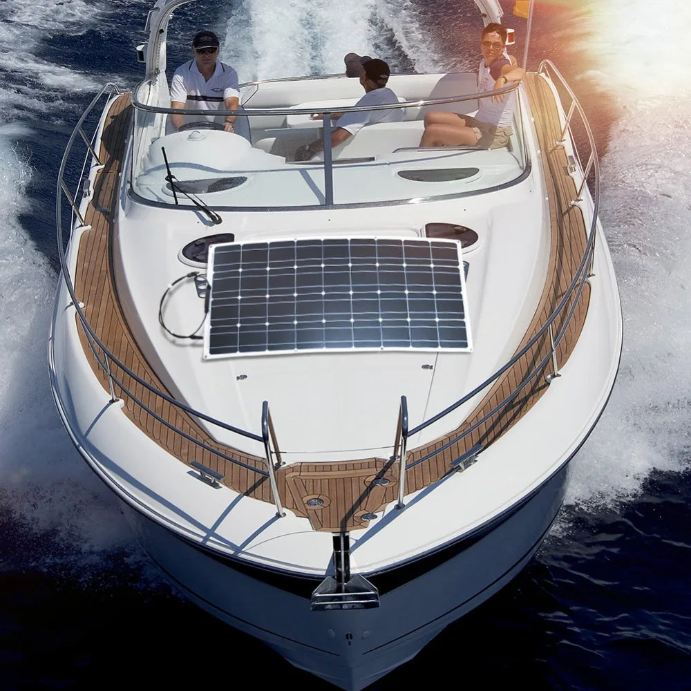 DOKIO 18V 100W Flexible Solar Panel, Customers seeking accurate sizes, don't purchase. Thank you.