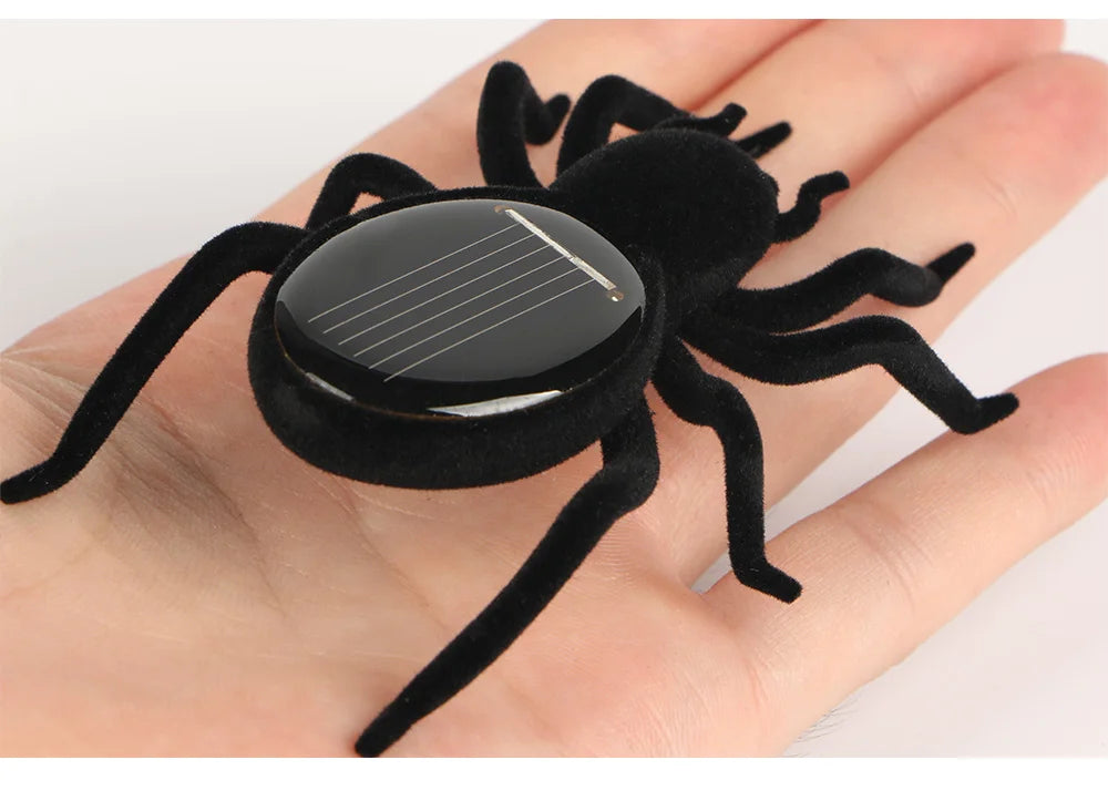 Unisex toy made from ABS plastic, suitable for ages 2-15 and adults, featuring solar power and solar spiders.