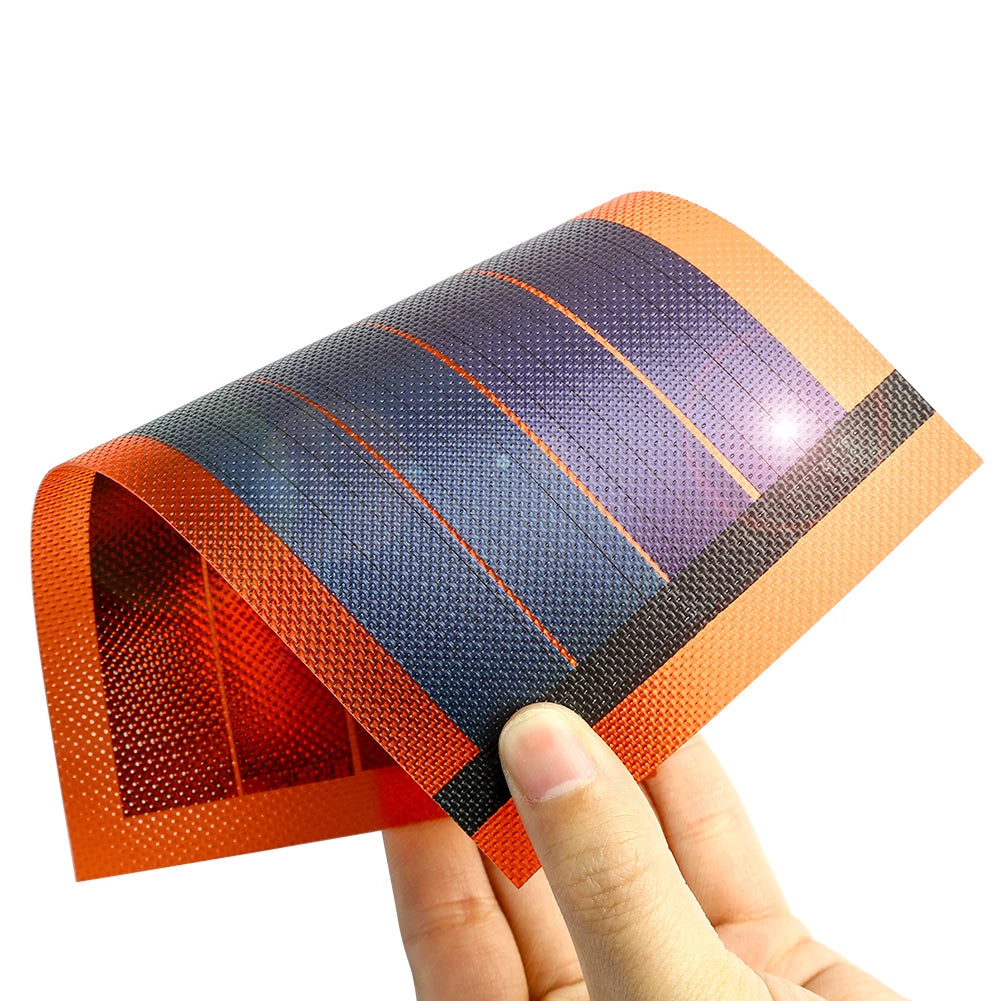 Thin Film Solar Panel, Thin, lightweight solar panels integrate with electronics.