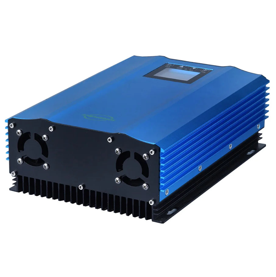 48V 72V 96V Batttery Discharge Grid Tie inverter, Solar grid-tie inverter for 48V/72V/96V battery systems, with MPPT tech and LCD display.