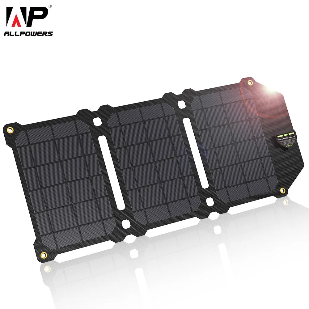 ALLPOWERS 21W Solar Panel, High-quality, reliable, and durable solar panels with advanced technology and long-lasting performance.