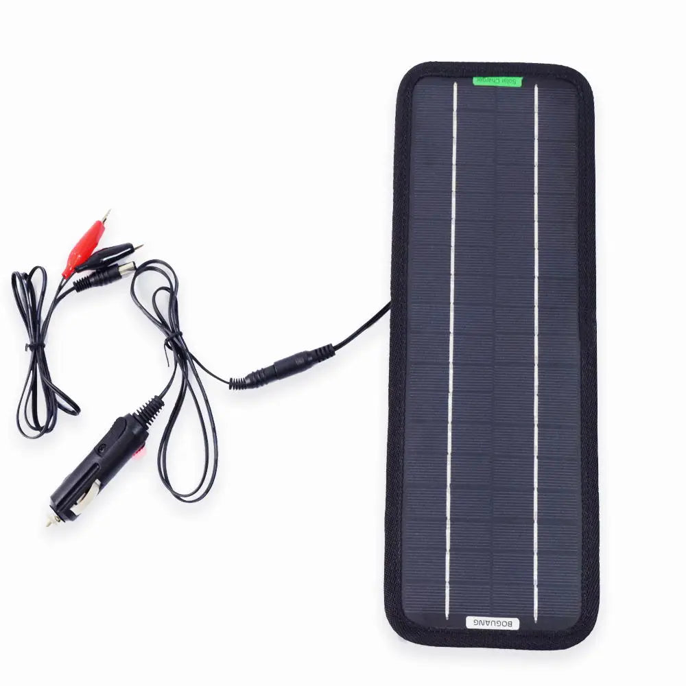 5W 18V DC Output Monocrystalline Solar Panel, 