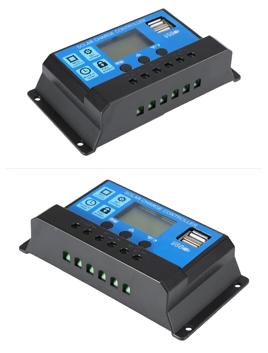 Solar PV Charge Controller, User guide for solar power system's charge controller, ensuring efficient charging and monitoring.