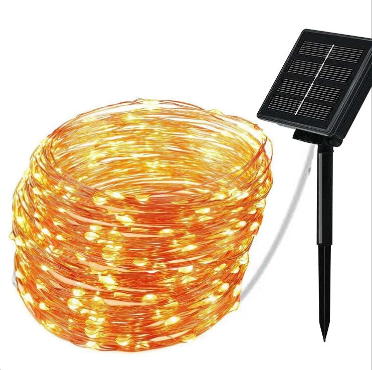 7/12/32M Solar Led Light, Easy installation - Thin, flexible design fits effortlessly into any outdoor setting.