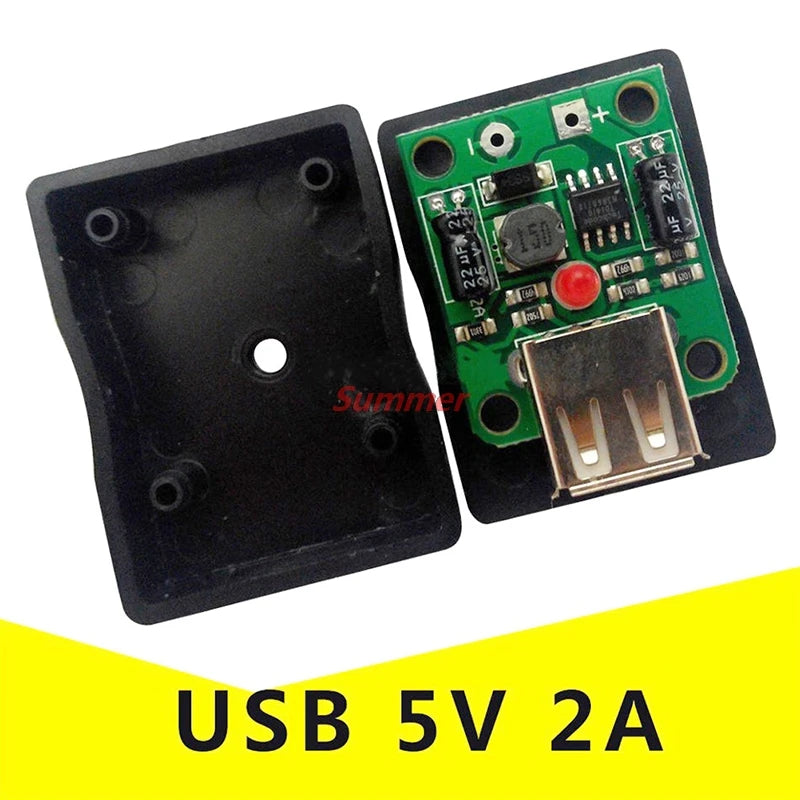 USB charger regulator for solar panels, phones, and power supply modules.