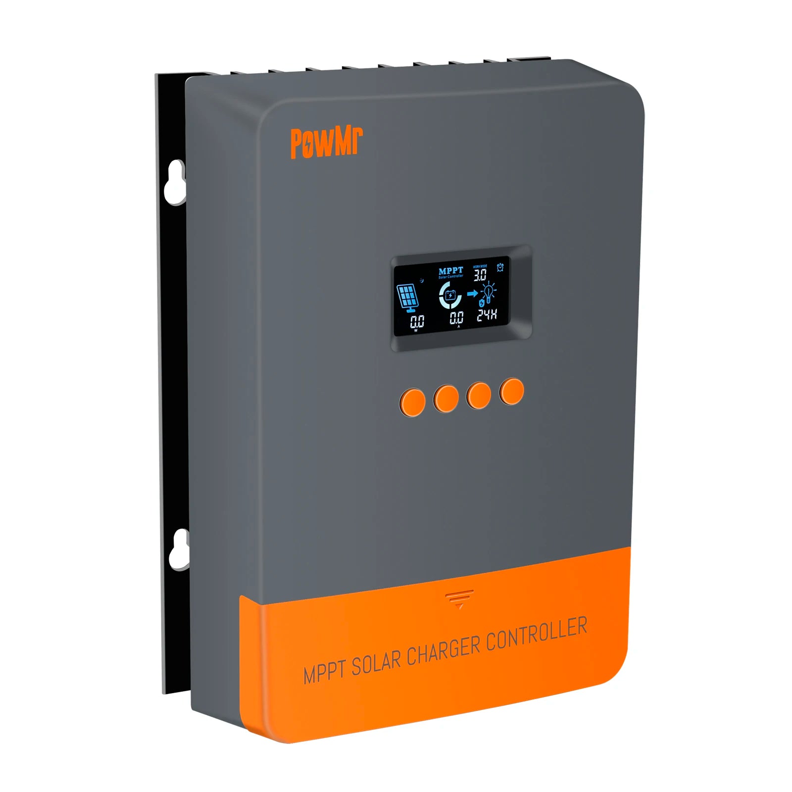 PowMr MPPT 60A Solar Charger Controller, PowMr MPPT solar charger controller regulates power from 12-48V solar panels to charge LiFePO4 batteries.