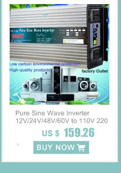 Pure Sine Wave Inverter, Inverter converts DC power (12V, 24V, 48V) to AC power (110V or 220V) for home, car, and solar use.