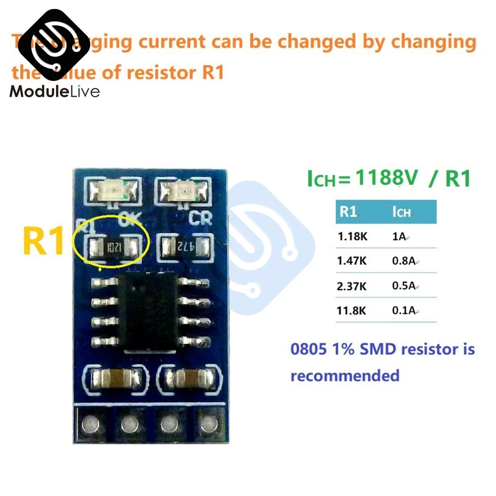 MPPT Solar Controller, Adjustable current source with adjustable resistor for varying output currents (0.1-1A)