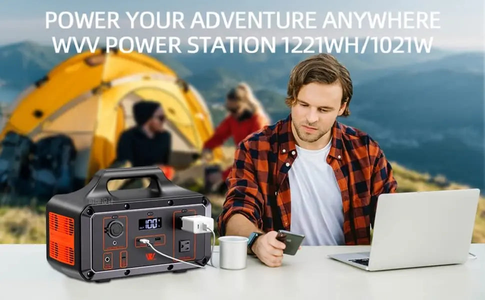 Barler 1000w Portable Power Station, Power your adventure anywhere with our portable power station, suitable for camping and emergency backup during outages.