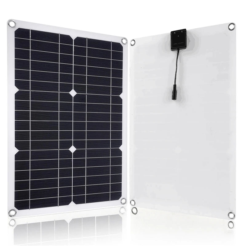 300W Solar Panel, Off-grid battery charger for DC applications: caravans, RVs, cars, boats, greenhouses, camping, and more.
