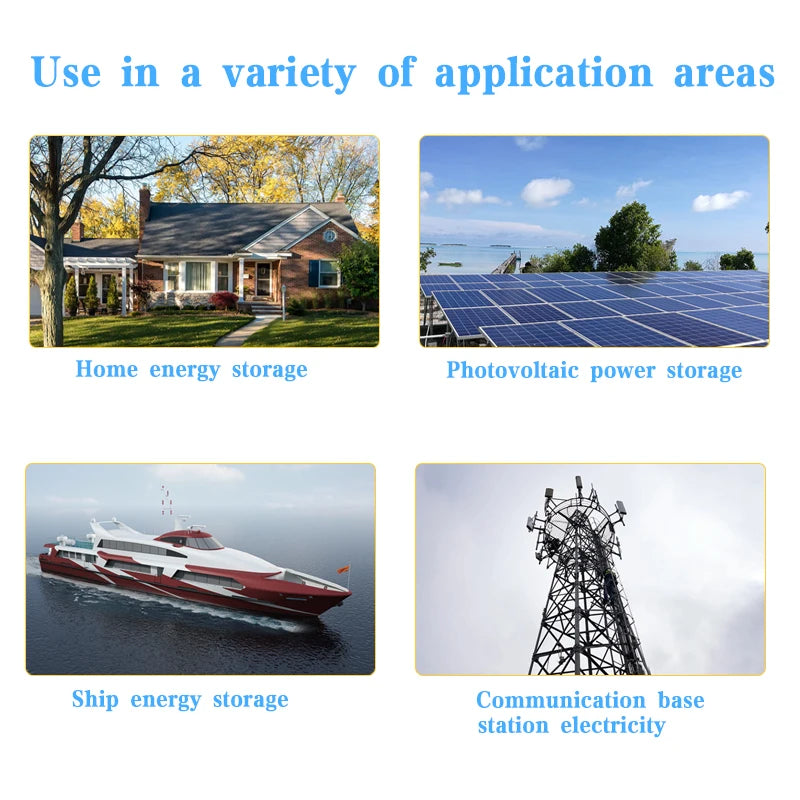 12V 160Ah 120Ah 100Ah 90Ah LiFePO4 battery, Energy storage suitable for homes, solar power, ships, and communication bases.