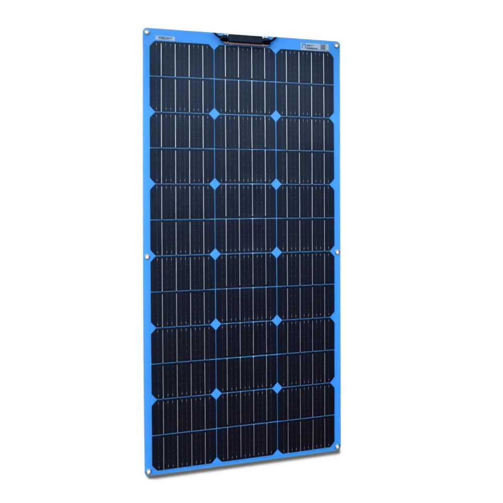 100w 200w 300w 400w Flexible Solar Panel, Solar panel controller for RVs, boats, cars, and homes, charges 12V or 24V batteries with PWM tech.