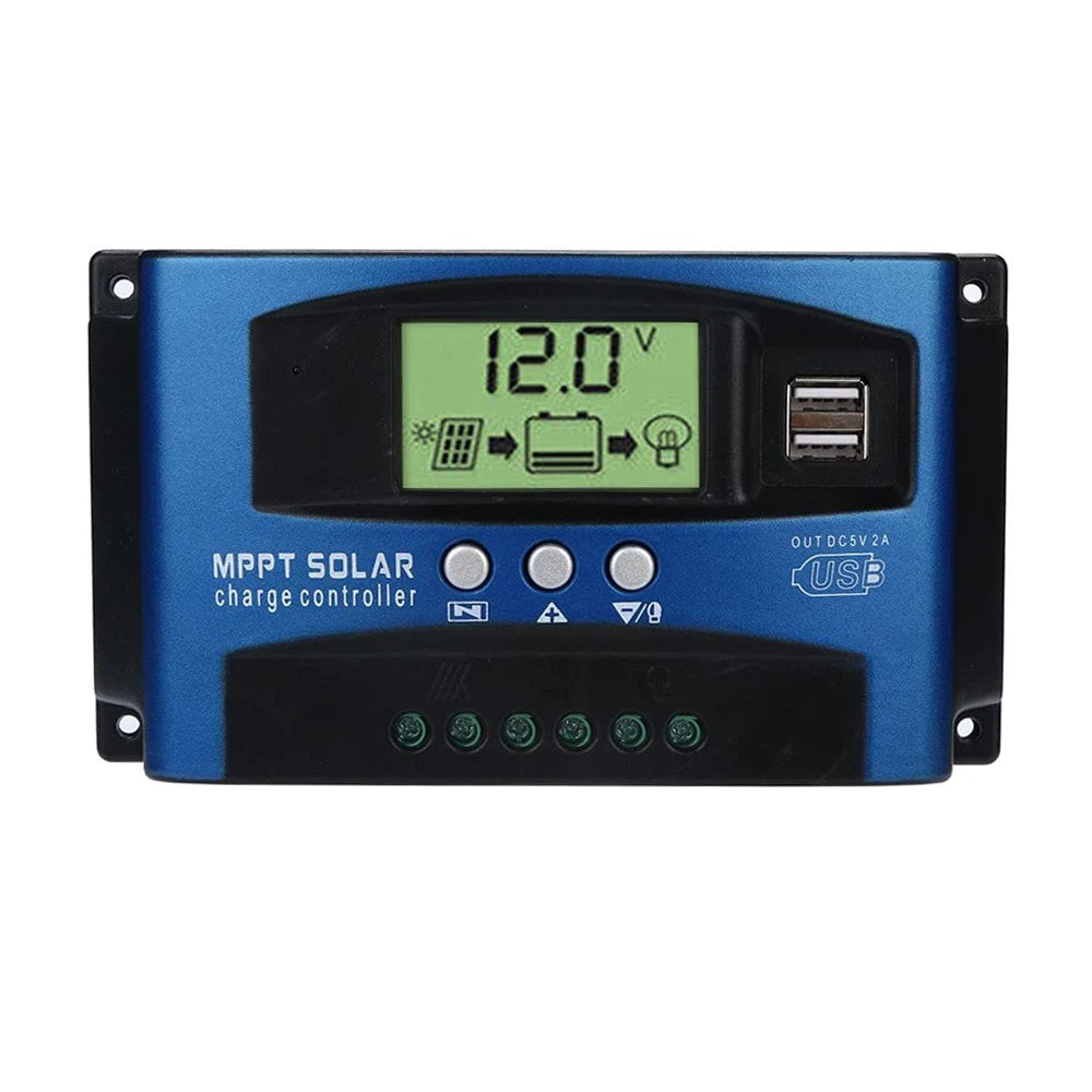 MPPT 30A 40A 50A 60A 100A Solar Charge Controller, Outstanding 2A MPPT Solar USB Charge Controller for efficient charging.