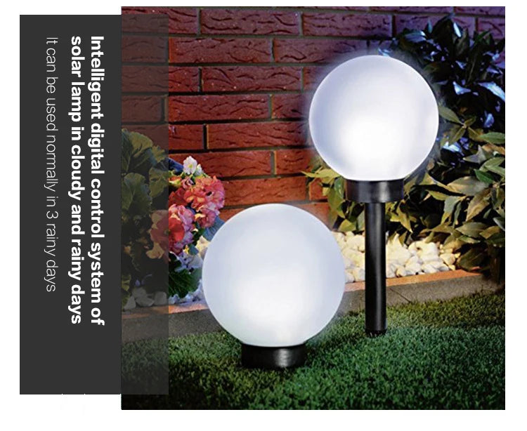 2/4/8pcs LED Solar Garden Light, Solar-powered garden lights for outdoor use, waterproof and energy-efficient.