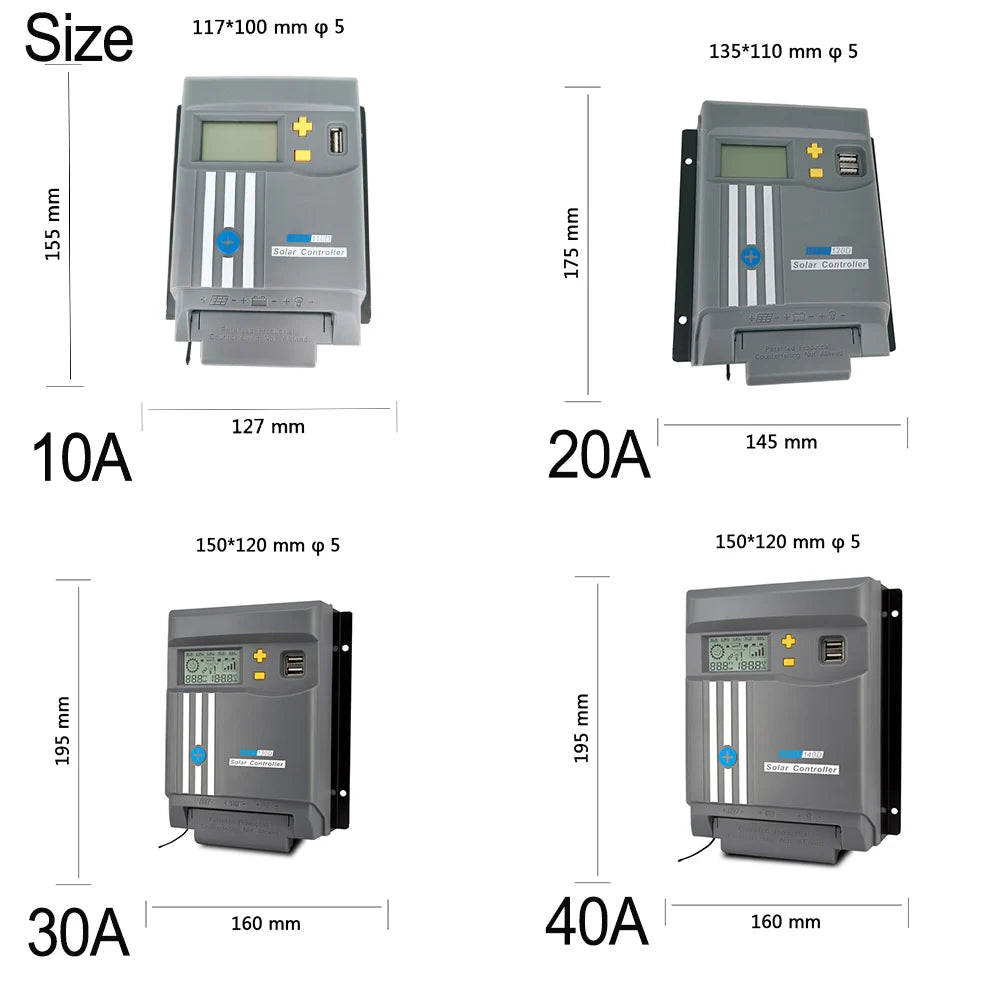 Charges various battery types via USB output (5V/1A).