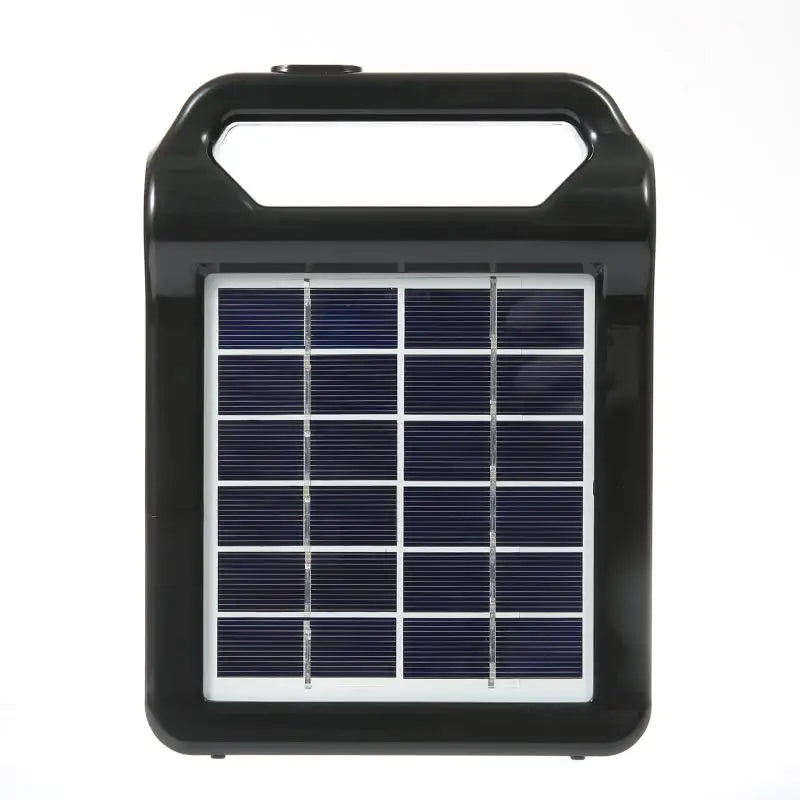 Portable 6V Rechargeable Solar Panel, Portable light source suitable for various settings, including indoors, outdoors, power outages, and off-grid areas.