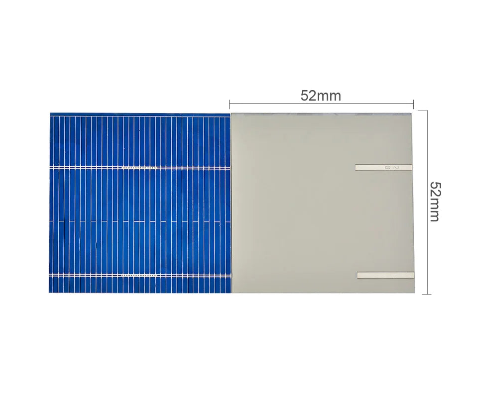 SUNYIMA 100PCS 0.5V 0.46W Solar Panel, High-quality, eco-friendly, waterproof, durable, and sensitive materials used to create something.