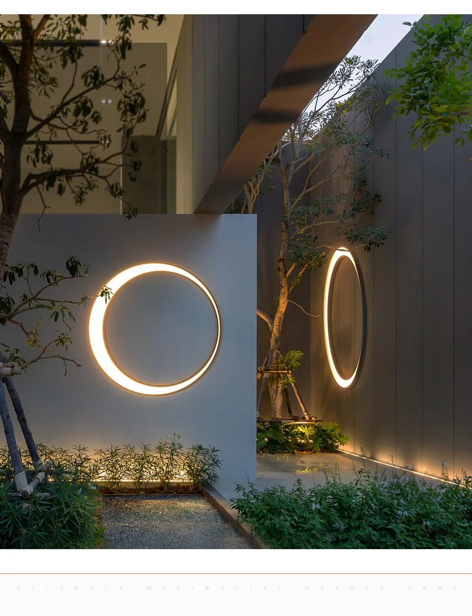 VZVI Outdoor Wall Light, Product details and packing list, including light, manual, and original boxes with pack of accessories.