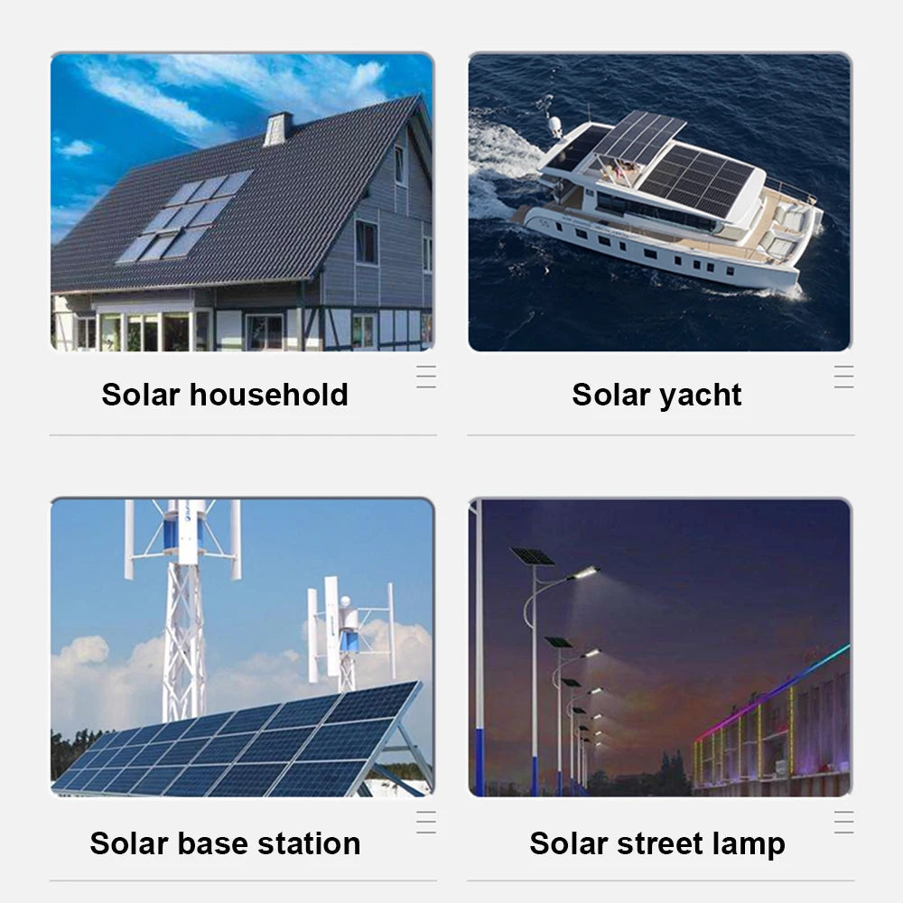 Off-grid energy solution for solar-powered homes, boats, and streets using Lifepo4 lithium batteries.