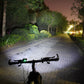 Solarstorm X3 LED-Fahrradbeleuchtung – 4 Modi Fahrrad T6 Vorderlicht Fahrradlampe Laterne USB hinten 10000 mAh Akku MTB wasserdicht