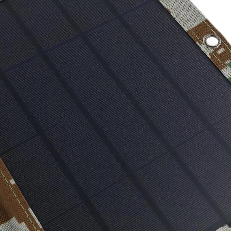 Foldable 5V 100W Dual USB Solar Panel, Allow 1-3 cm size variation due to manual measurement, with slight color differences depending on display settings.