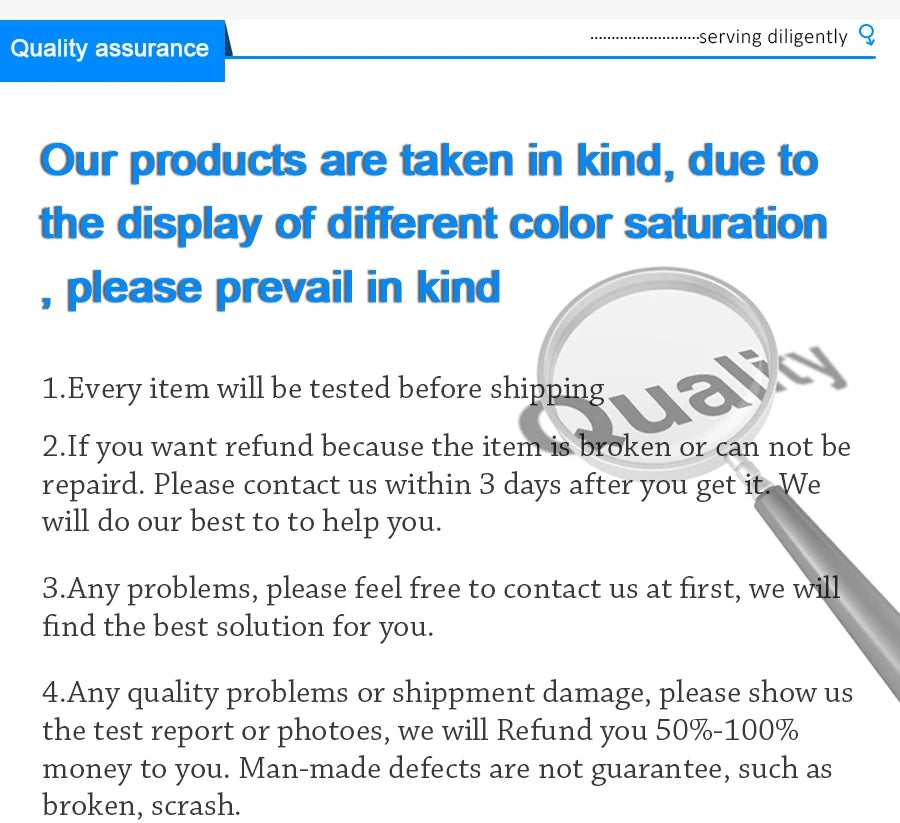 Solar Street Light, Quality assurance: products rigorously tested before shipment; report any damage for prompt replacement or refund.