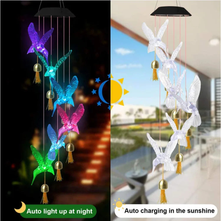 Self-luminous at night, harnessing solar power during the day for sustainable lighting.