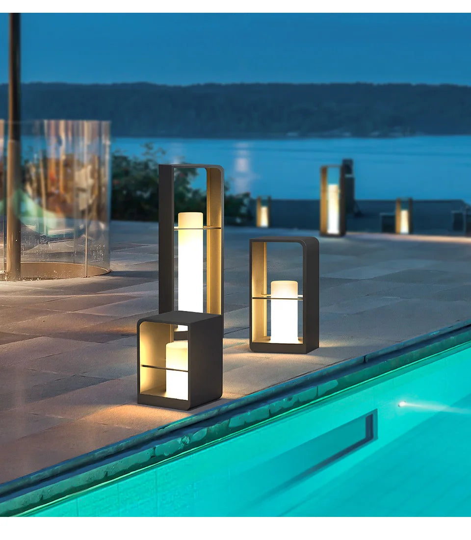 VZVI Garden Light, Water-resistant IP65 rating, ideal for powering devices in wet or dusty environments.