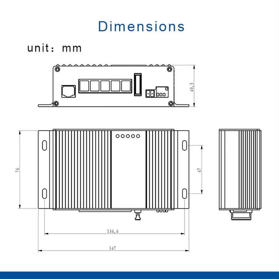 MPPT Controller, Wireless solar charging controller for dual batteries, supports Bluetooth app, charges up to 25A at 12V.