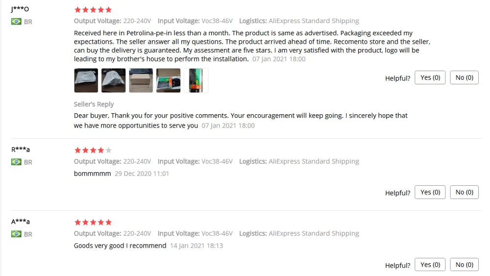 MPPT Solar Grid Tie Micro Inverter exceeded expectations with timely arrival, impressive packaging, and prompt customer service.